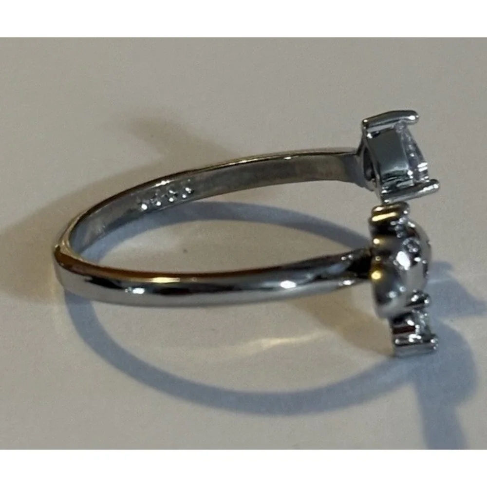 Sanrio Cinnamoroll Kawaii adjustable 925 silver ring, Size 6.5 Adjustable